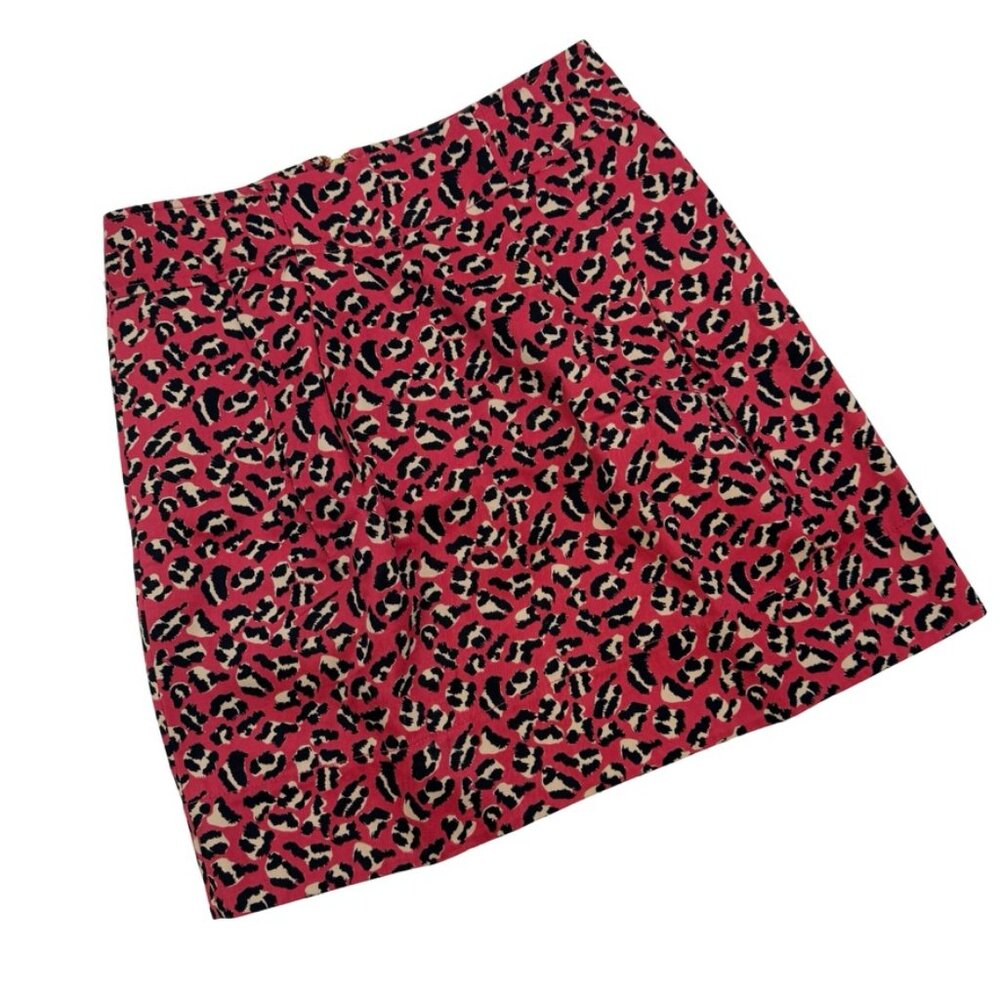 Marc by Marc Jacobs Pink Leopard Mini Skirt Size 4